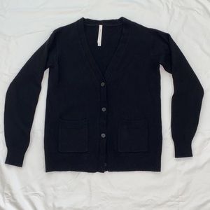 Aritizia Babaton Ride Cardigan Sweater in Black